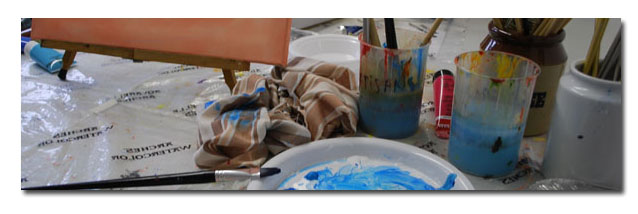 leren om te schilderen met acryl